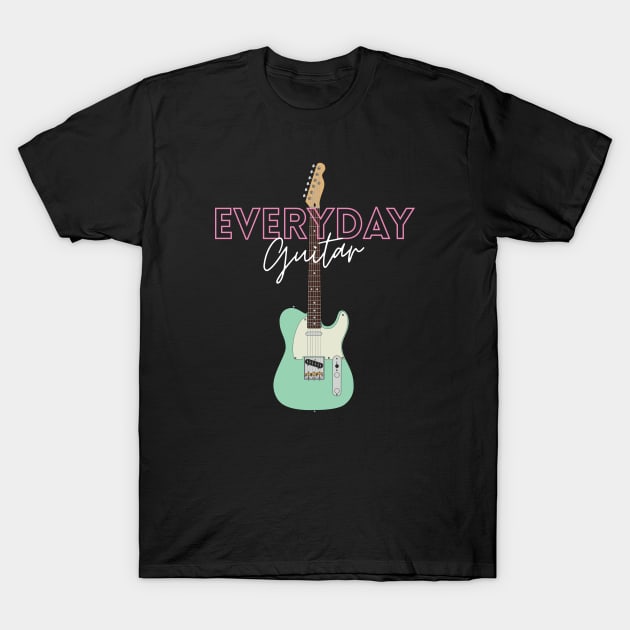 Everyday Guitar T-Style Electric Guitar T-Shirt by nightsworthy